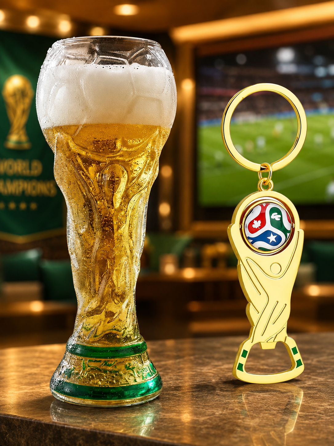 World Cup 2026 Beer Glass