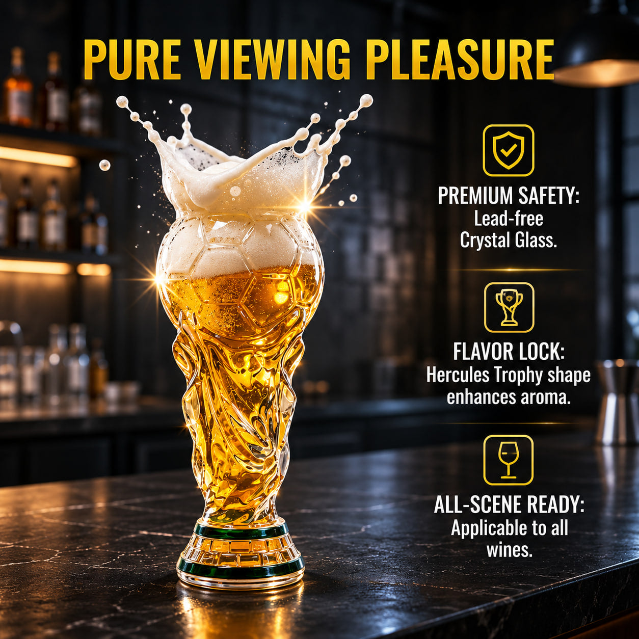 World Cup 2026 Beer Glass