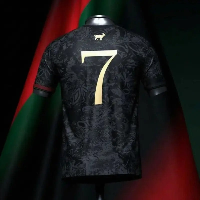 CR7 Ronaldo GOAT Portugal Soccer Jersey